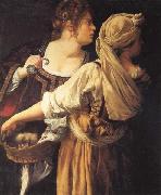 Artemisia gentileschi Judith and Her Maidser France oil painting reproduction
